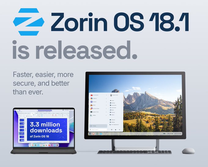 Zorin OS 18.1 Drops today: A Linux-based Operating System that is a Refreshing Alternative to Big Tech's Surveillance Machine